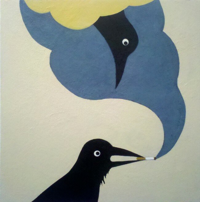 McC_Two birds inseparable friends