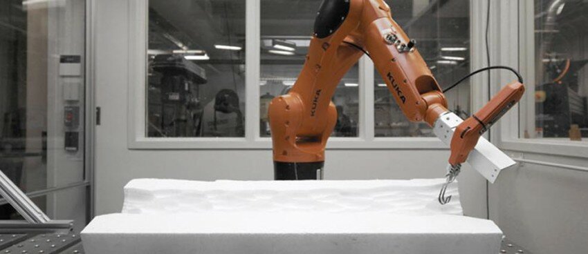 Robot Carving from Volumetric Robotics at BSA Space