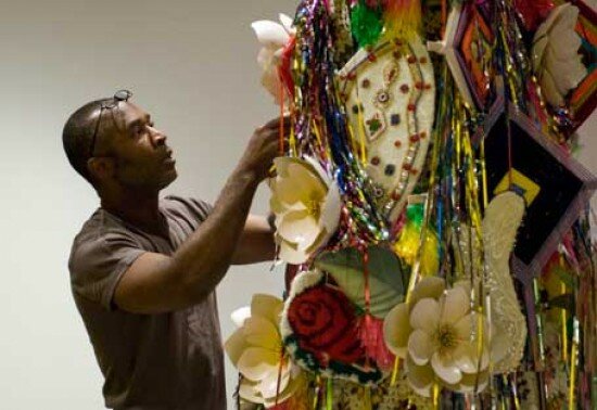 still from Peabody Essex Museum Nick Cave video feature