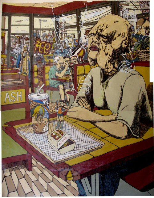 meltface-w-ghosts Tony Astone