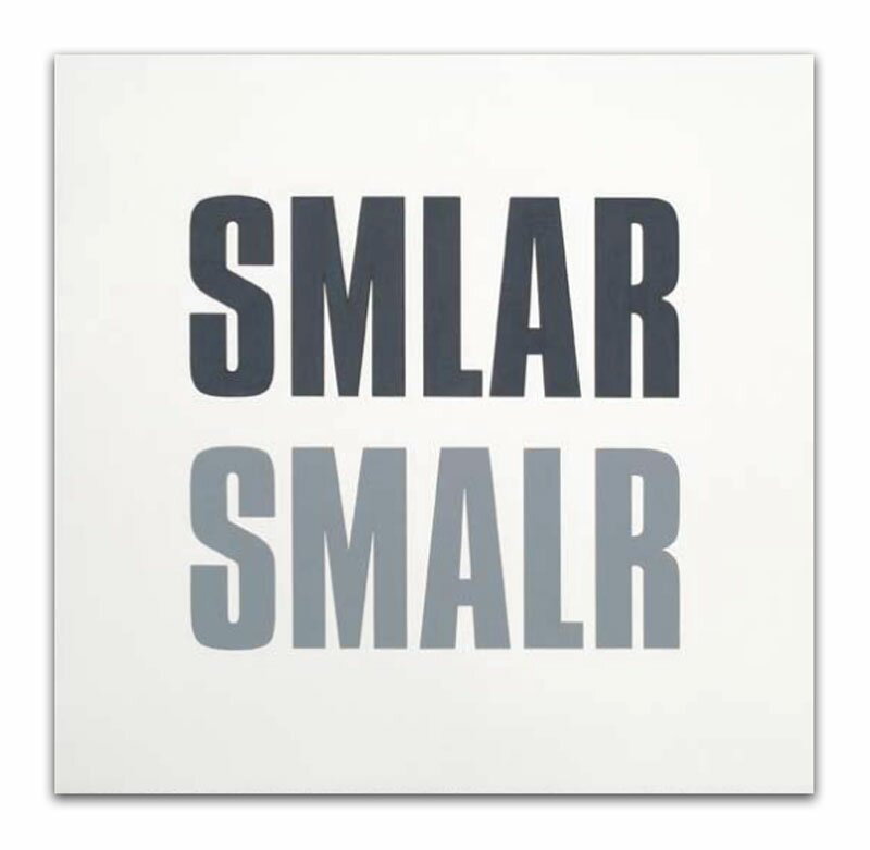 Kay Rosen Comparison, 2006